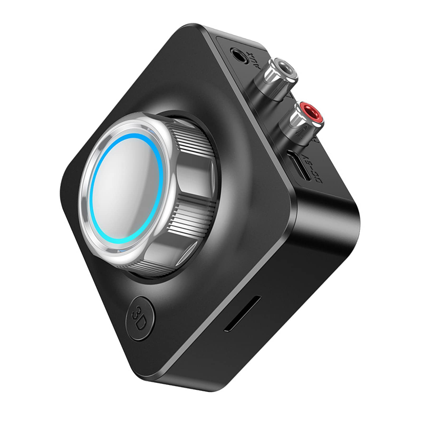 Récepteur Bluetooth USB 5.0 2,4 GHz sans fil 3,5 mm AUX vers adaptateur audio stéréo 2RCA