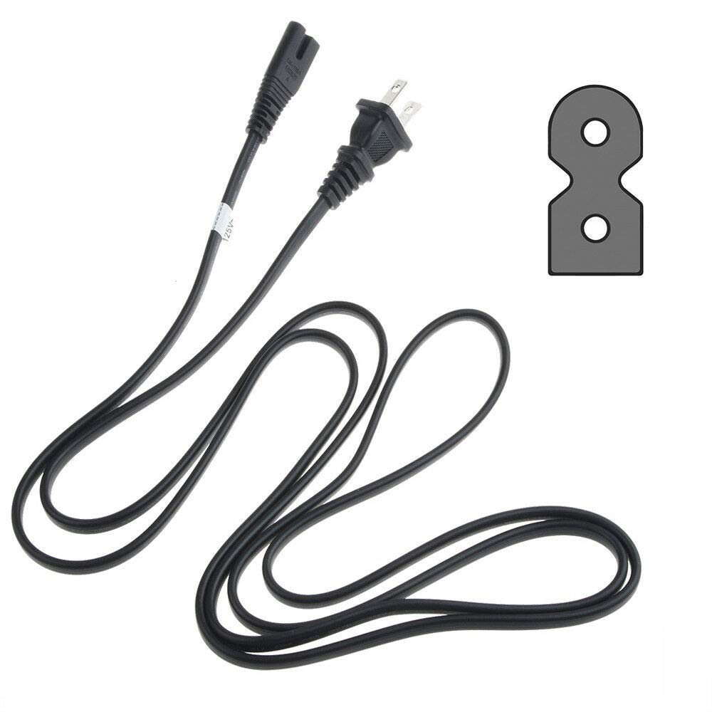 yan AC Polarized Power Cable Cord for Sony BDP-S500 RDR-HX715 BDP-BX1 Blu-Ray Player