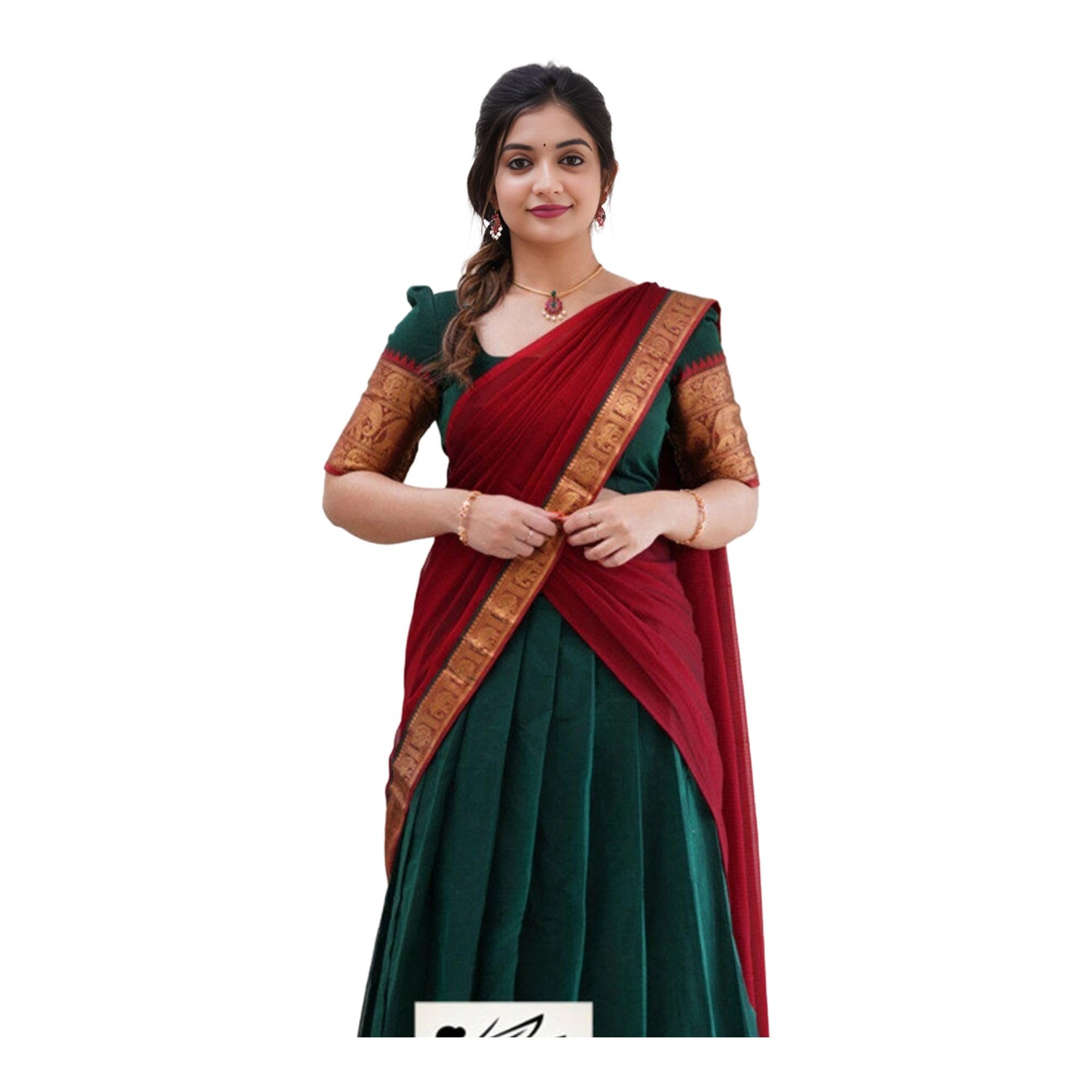 shree sant sarees Self Design Unstitched Blouse Zari Work Lehenga Choli For Women | Material_type Art Silk-picture-52