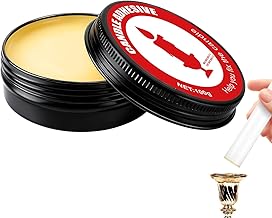 Candle Glue, Adhesive Candles, Candle Glue for Conical and Cylindrical Candles, Suitable for Glass and Metal Candles, 100g