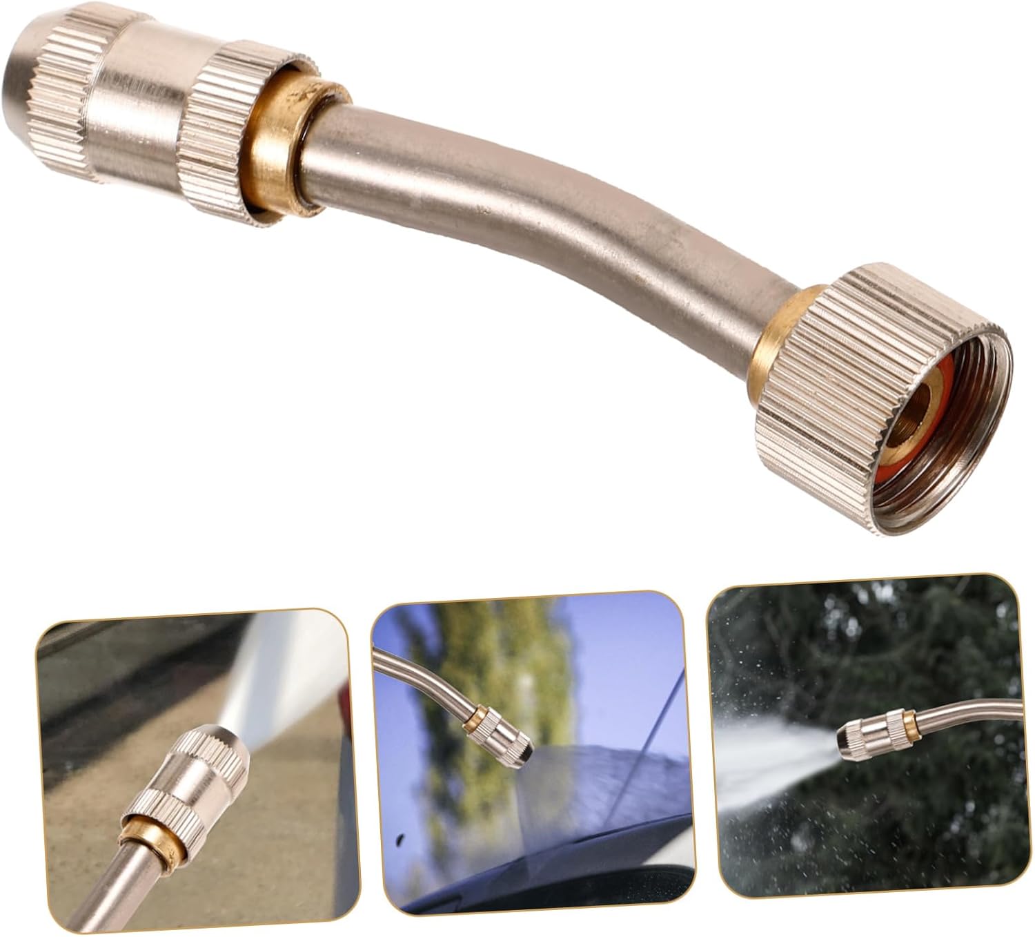 POPETPOP 4pcs Replacement Nozzle for Garden Hose Sprayer Water Hose Spray Nozzle Easy to Use