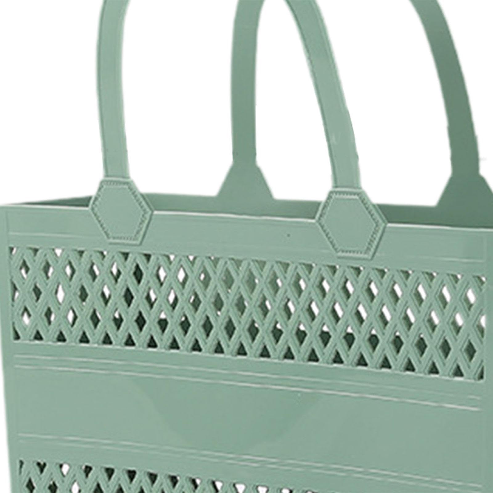 Enakshi (LABEL) Creations Shower Caddy Basket with Handles Portable Box for Camp College Dorm Bathroom GreenHome & Garden|Bath|Bath Caddies & Storage