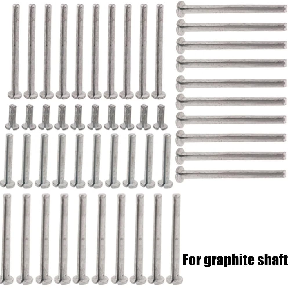 UCCKEYI 10Pcs Golf Lead Tip Plug Weights for .335 .350 .355 .370 Shaft Dia. 4mm (Carbon,7g)