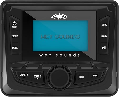Miniatura 9 de Wet Sounds  WS-MC-2  AMFMWeather Band Tuner con RBDS y SiriusXM-Ready