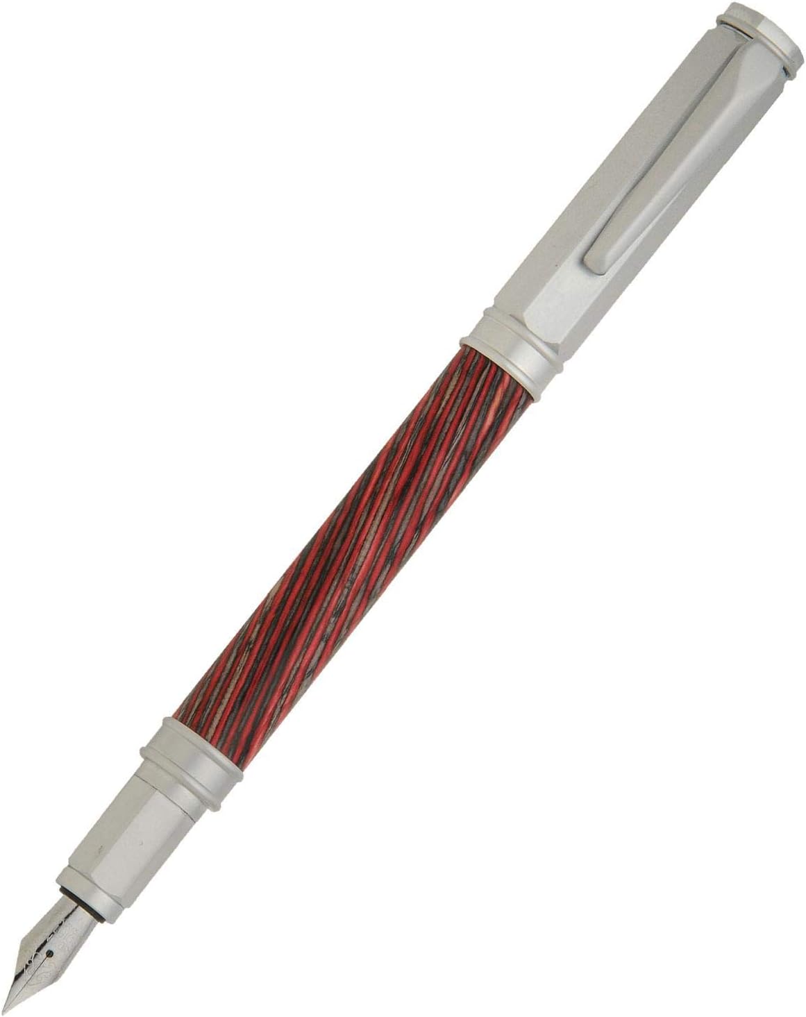 Penn State Industries PKFP5110 Magnetic Vertex Fountain Pen Kit Woodturning Project (5, Gun Metal)