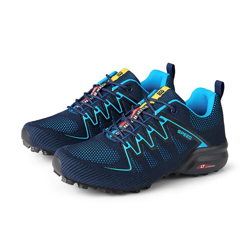 Zapatillas de senderismo para hombre, Trekking viajes, botas impermeables antideslizantes para caminar al aire libre Escalada Sneakers