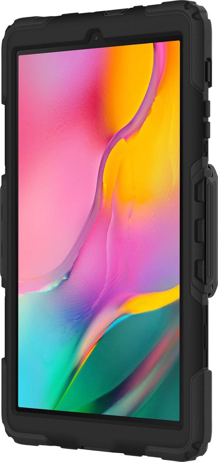 Crazy Clearance Griffin Survivor All Terrain Case for Samsung Galaxy Tab A 10.1 (2019) - Black Military Standard I Screen Protector I Extremely Resistant I Removable Stand - GSA-026-BLK New Product Griffin Survivor All Terrain Case for Samsung Galaxy Tab A 10.1 (2019) - Black Military Standard I Screen Protector I Extremely Resistant I Removable Stand - GSA-026-BLK