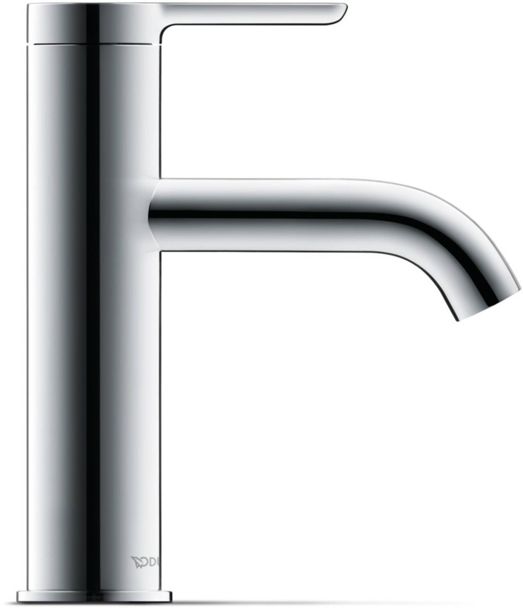 Duravit C.1 Robinet de lavabo taille M (hauteur du bec 86 mm), robinet de salle de bain, robinet de lavabo avec cartouche en céramique, chromé