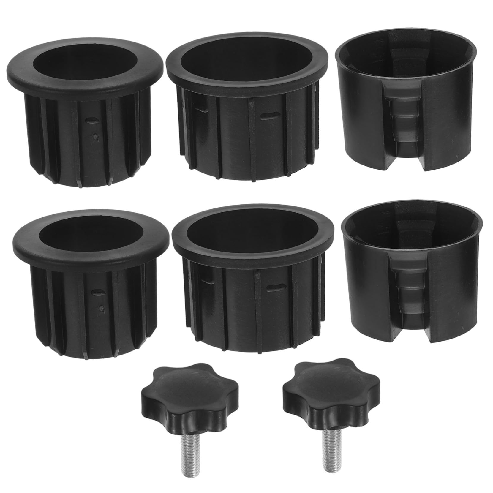 Sosoport 1 Set Umbrella Handle Replacement Parts Garden Parasol Stand Cap Umbrella Stand Replacement Outside Umbrellas Garden Parasol Holder Cap Umbrella Outdoor Metal Segue Heavy