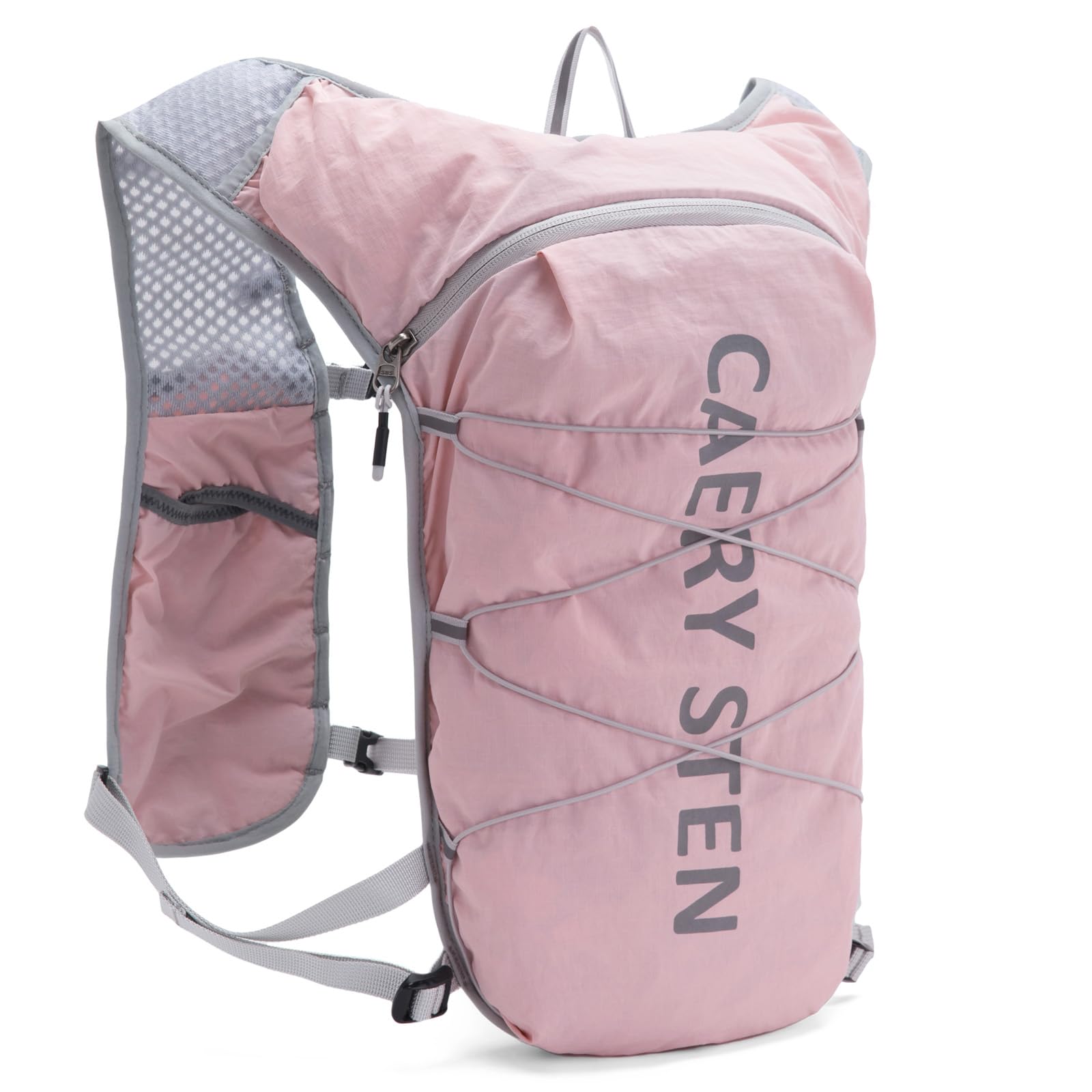 CAERYSTENHydrated Backpack, Running Vest, paired with a 1.5L Water Bag Hiking Backpack, Suitable for Running, Hiking, Marathon, and Both Men and Women(Pink, 1)-image-16