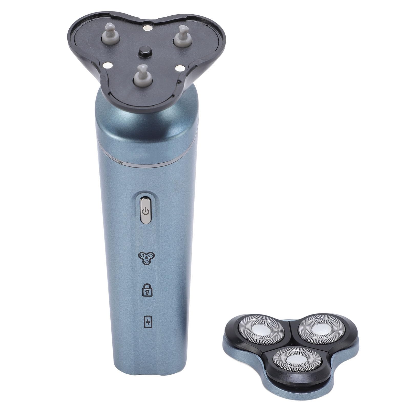 3 in 1 Electric Beard Trimmer for Men, Cordless Shaver Nose Hair Trimmer, 600mAh Full Body Washable Low Noise 3 Head Beard Clipper for Grooming Facial Hair Nose