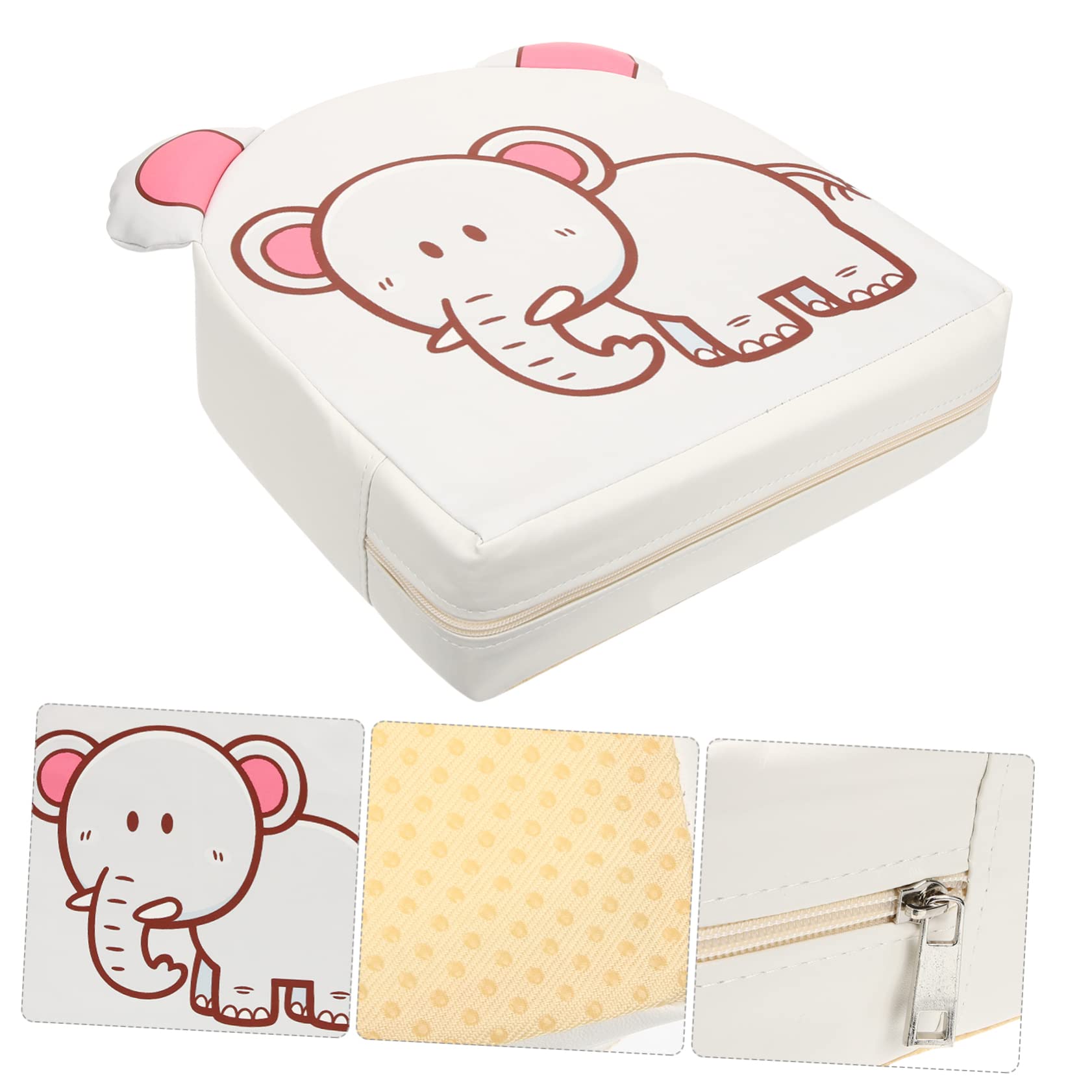 COLLBATH Cuscino Rialzato Per Sedia Da Pranzo Alzasedia Per Bambini Comodo E Portatile Per Casa Scuola Viaggio Facilita Mangiare E Giocare