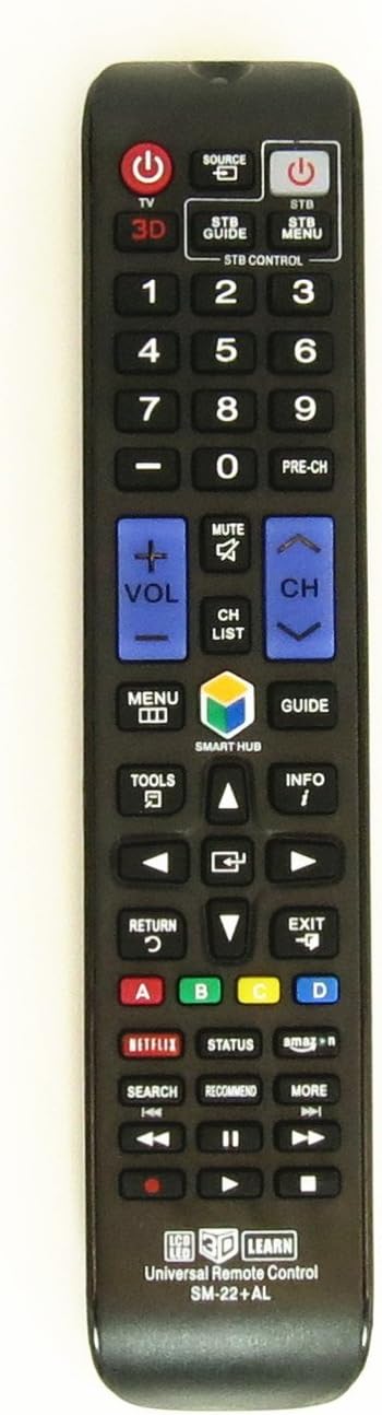 Philip Shaw Universal Replacement Remote Control BN59-00857A BN59-01178W AA59-00594A BN59-01199F for All Samsung Smart LED LCD TV