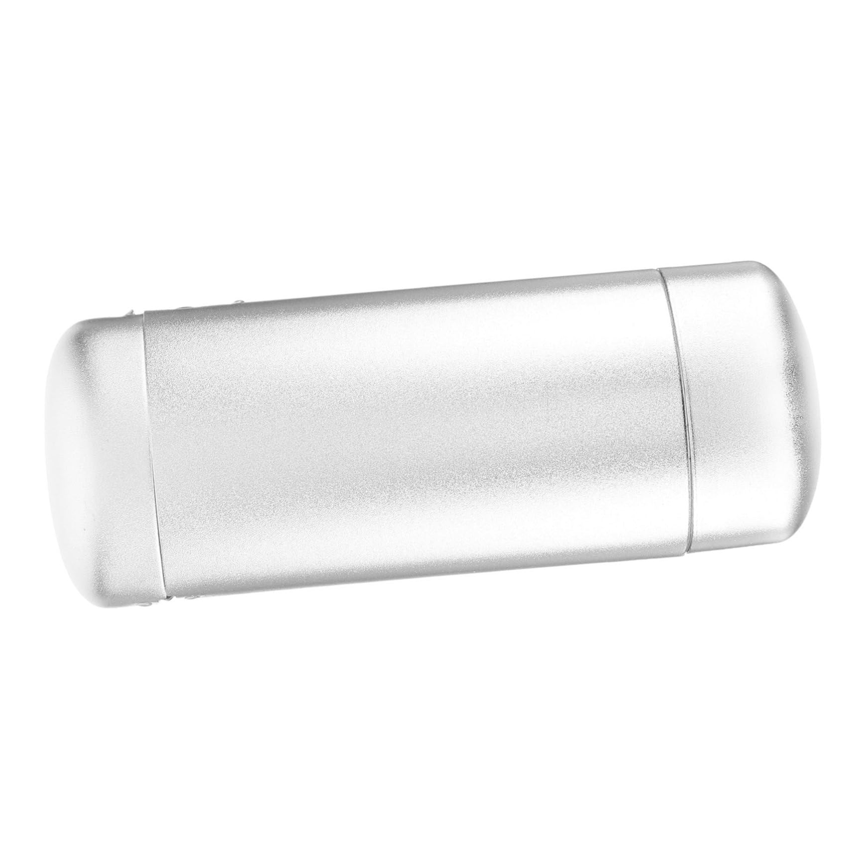 Homoyoyo estuche de aluminio para gafas sol estuche para anteojos protector estuche de anteojos caso estuche para gafas carcasa dura Estuches de anteojos aleación de aluminio Plata