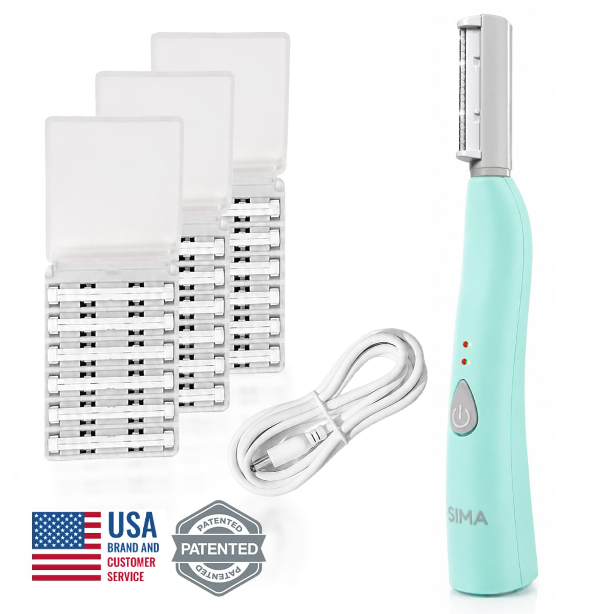 SIMA Dermaplaning Tool - Facial Hair Removal -2 SIMA Dermaplaning Tool - Facial Hair Removal -2