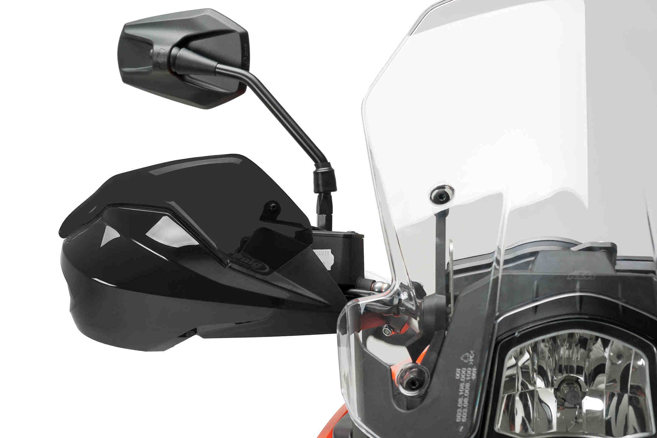 Puig Hand Guards Extension 9622F for KTM, Dark Smoked