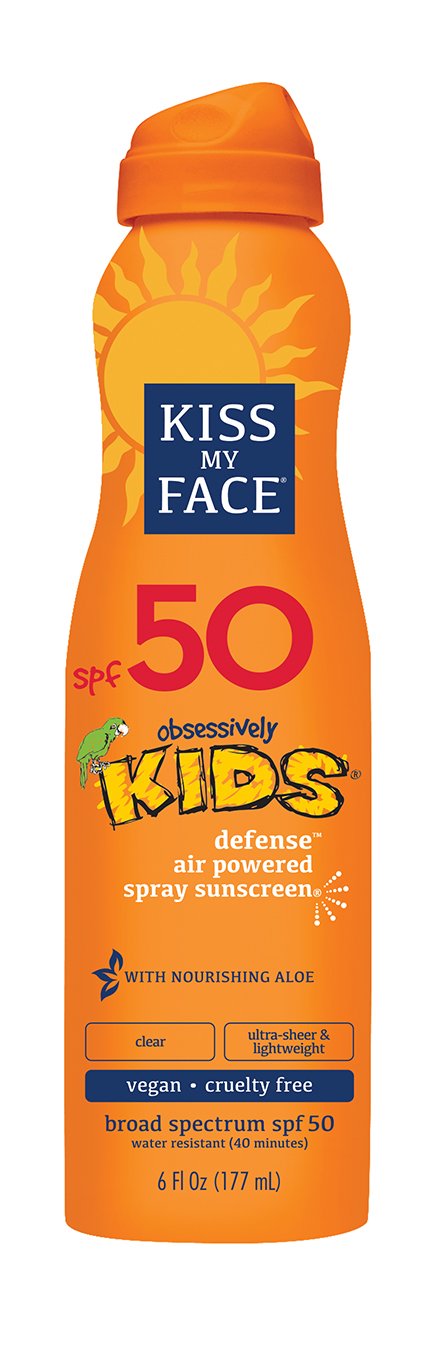 Kiss My Face Kids Defense Continuous Spray Sunscreen SPF 50 6 oz