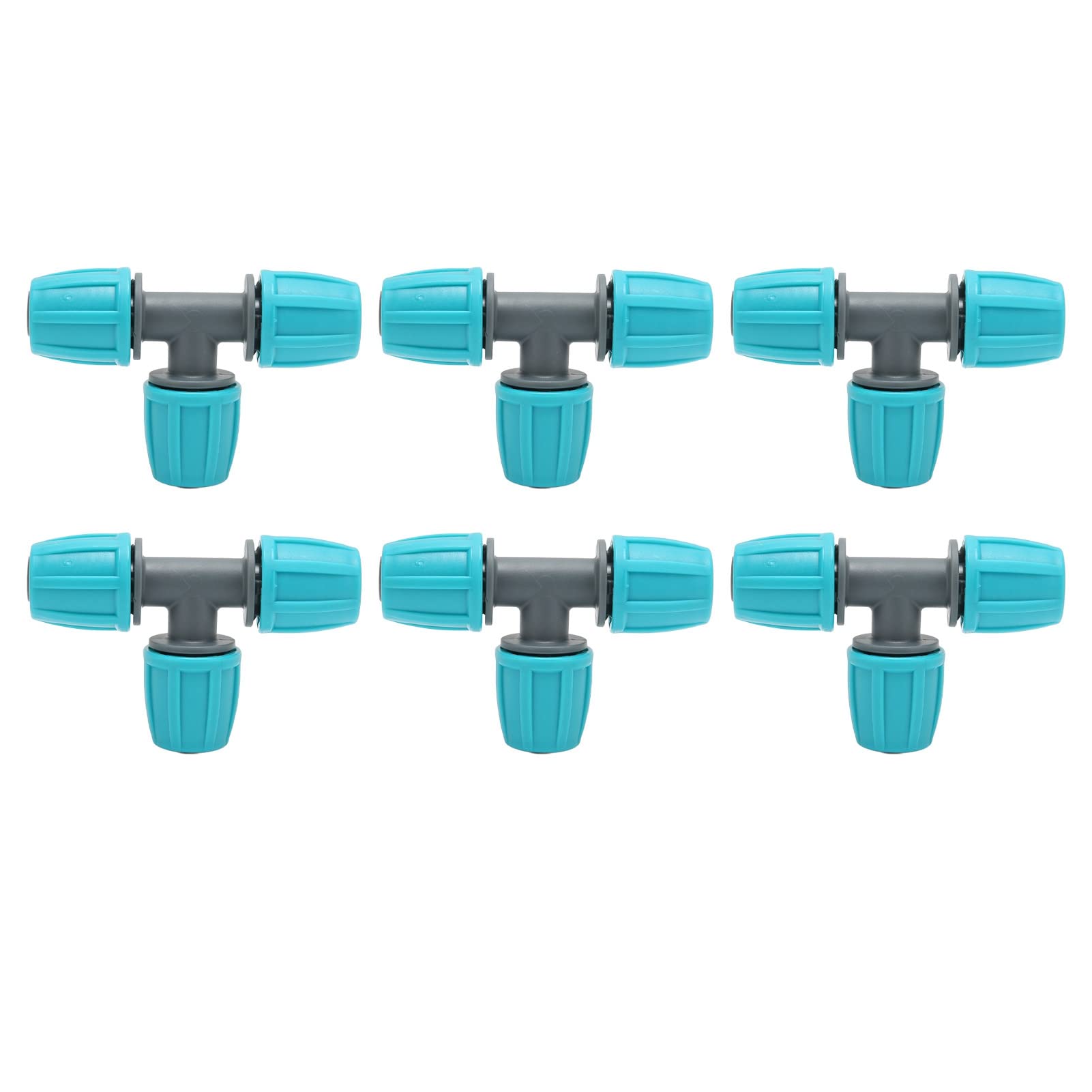 10 Raccordi A T Per Irrigazione A Goccia, Tubo PE 20mm, Sistema Micro-drip, LST - Foto 4