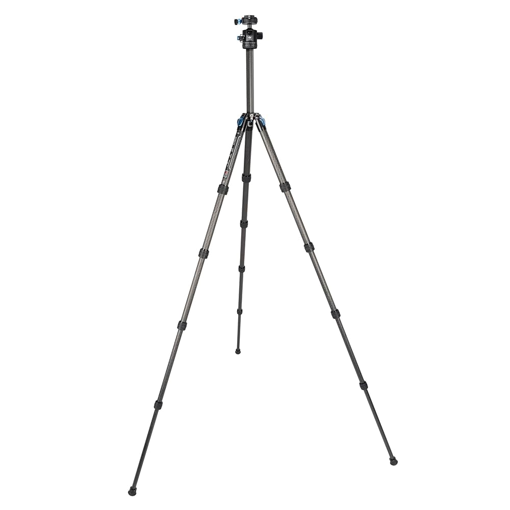 SIRUI ST-125 カーボン三脚 Amazon | シルイ 三脚 雲台セット 小型カーボン三脚 5段 ST-125+