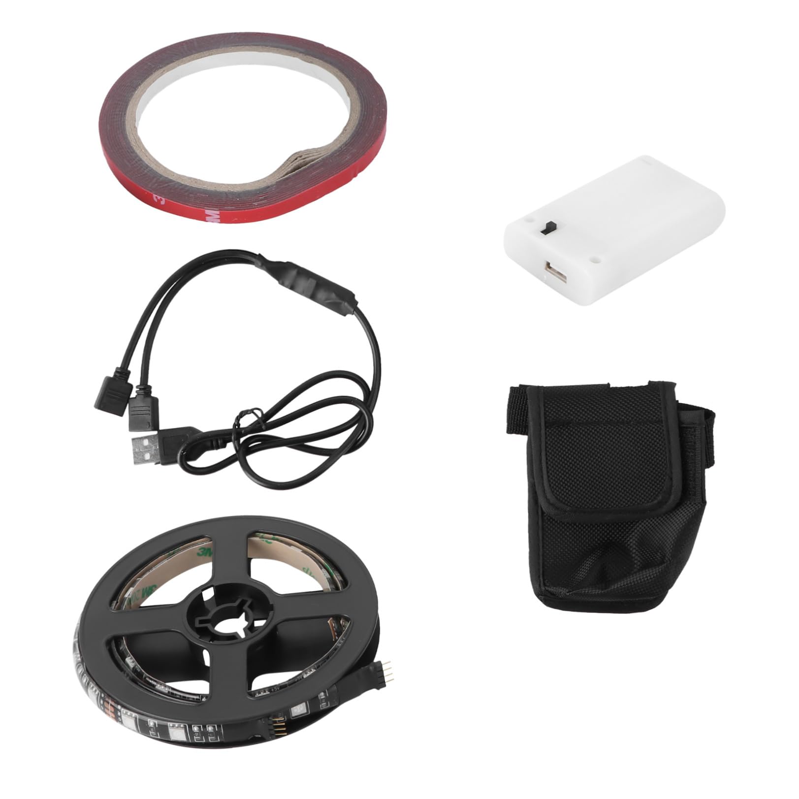 Toddmomy Striscia per Monopattino Elettrico Accessorio Ristrutturazione Facile Installare Adesivo Personalizza Sicurezza Notturna per e