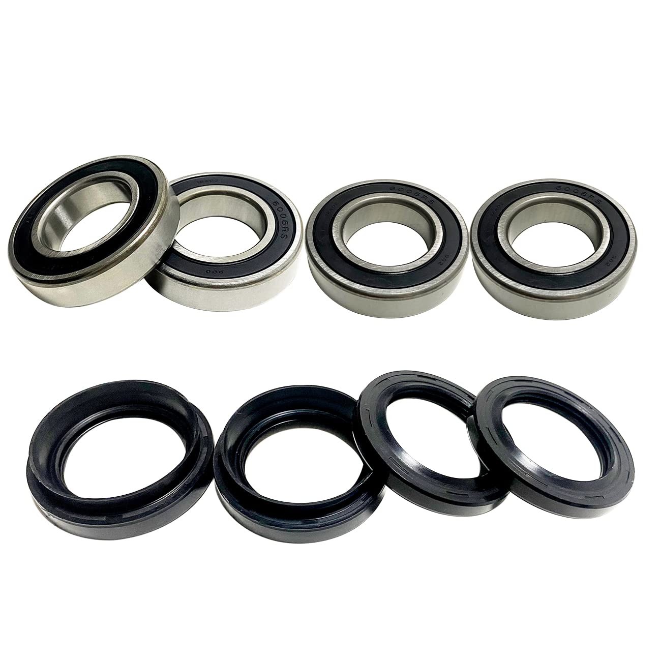 Front Wheel Bearings and Seals Kit Compatible with Hisun UTV400 700 500 Maaaimo Bennche Coleman Supermach