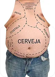 Avental Divertido Homem Engraçado Borat