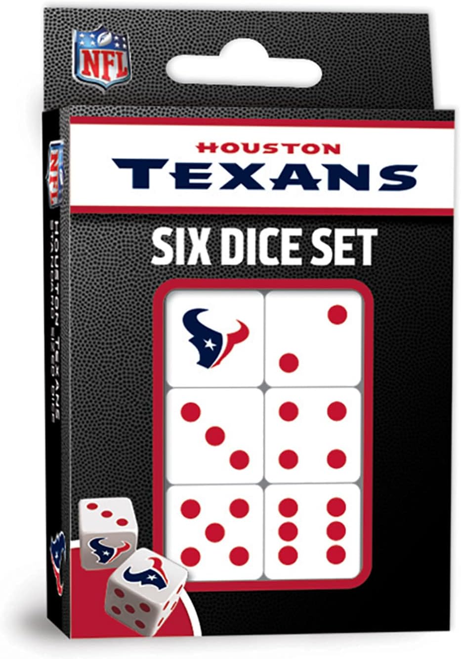 Masterpieces Sports Fan Dice Set – NFL Team Logo, 6 Pieces
