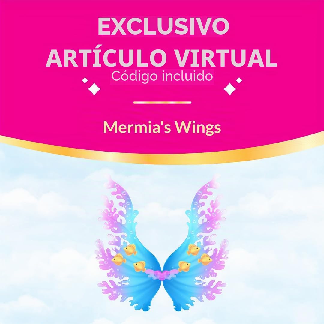 Royale High - Muñeca de moda de 9 pulgadas, Mermia The Water Fairy, Wave 1, Series 1, diario de hadas, peine y código de artículo virtual incluidos, a partir de 5 años