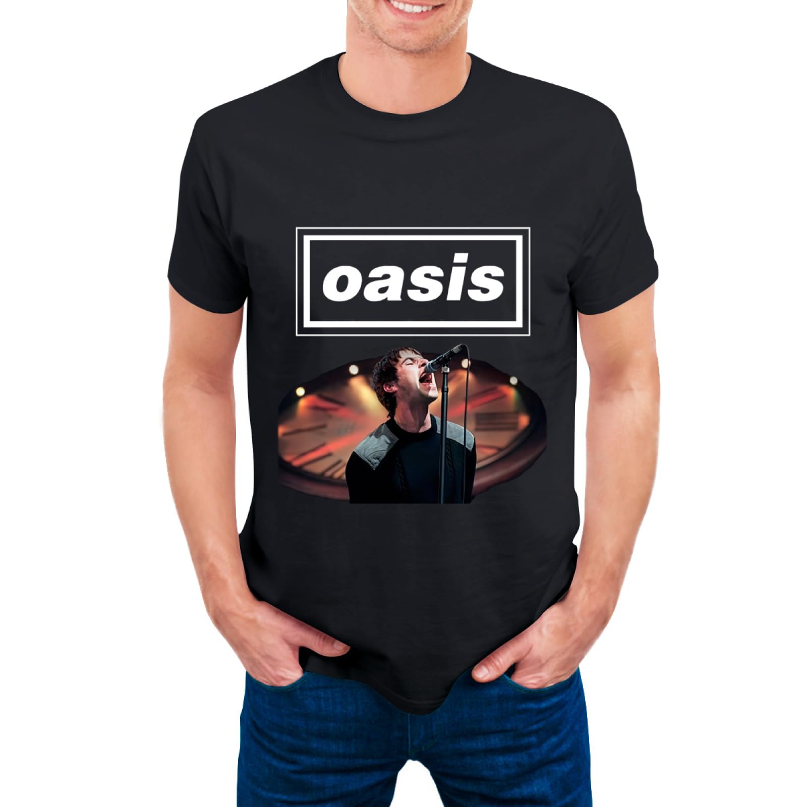 Amazon.co.jp: Tシャツ メンズ oasis オアシス ティーシャツ