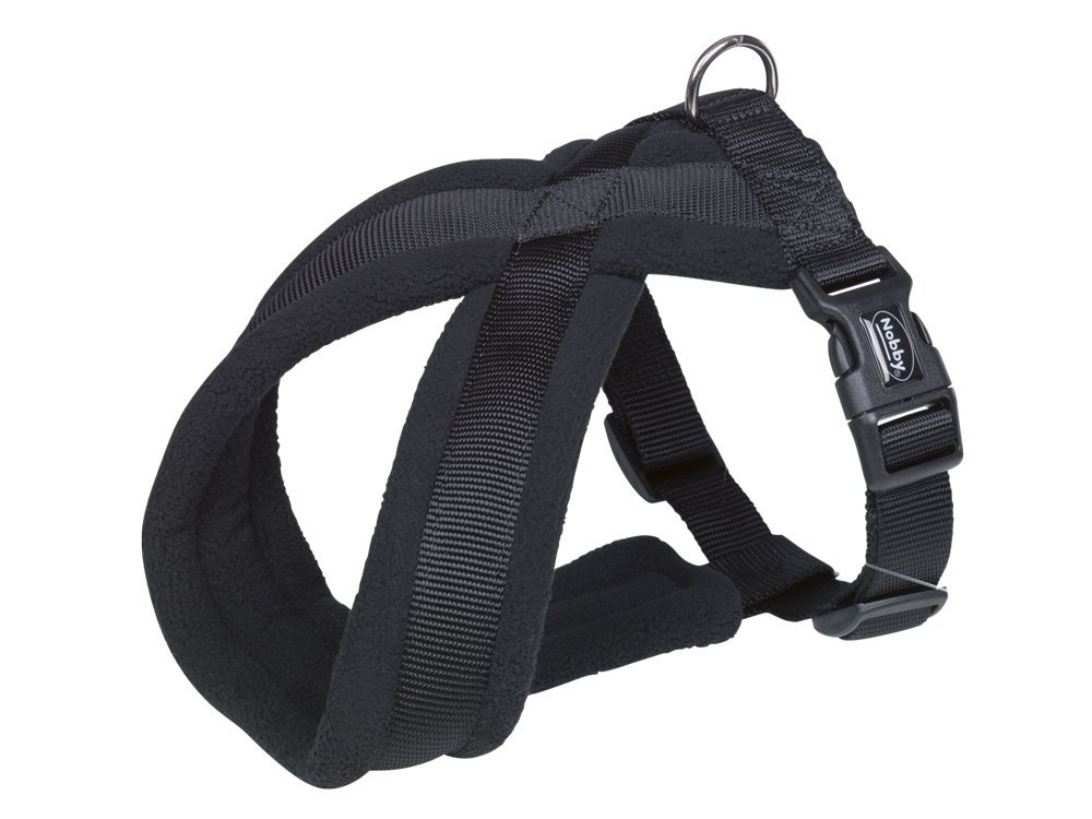 Nobby Classic Comfort Harness, 35-50 cm x 25-50 mm, Black