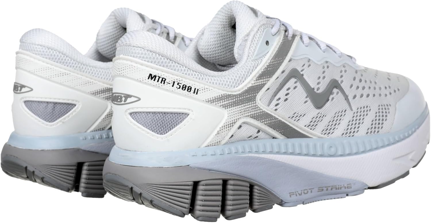 MBT MTR-1500 II Lace Up Running Shoes for Women in Size 9 White