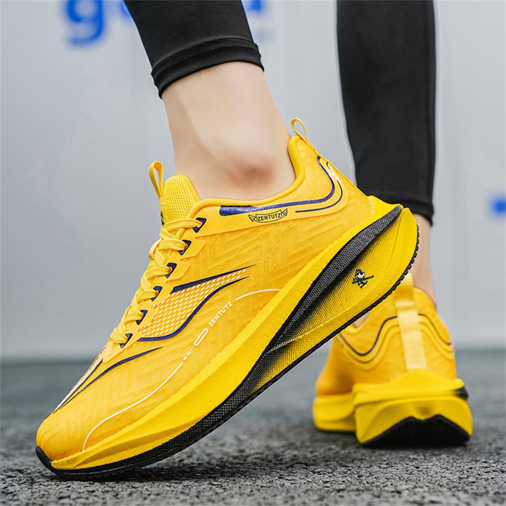 Laufschuhe Atmungsaktiv Turnschuhe Schnürer Sportschuhe Leichte Gym Fitness Sneaker für Herren Damen Elevate Shoes Herren Gr.34-44