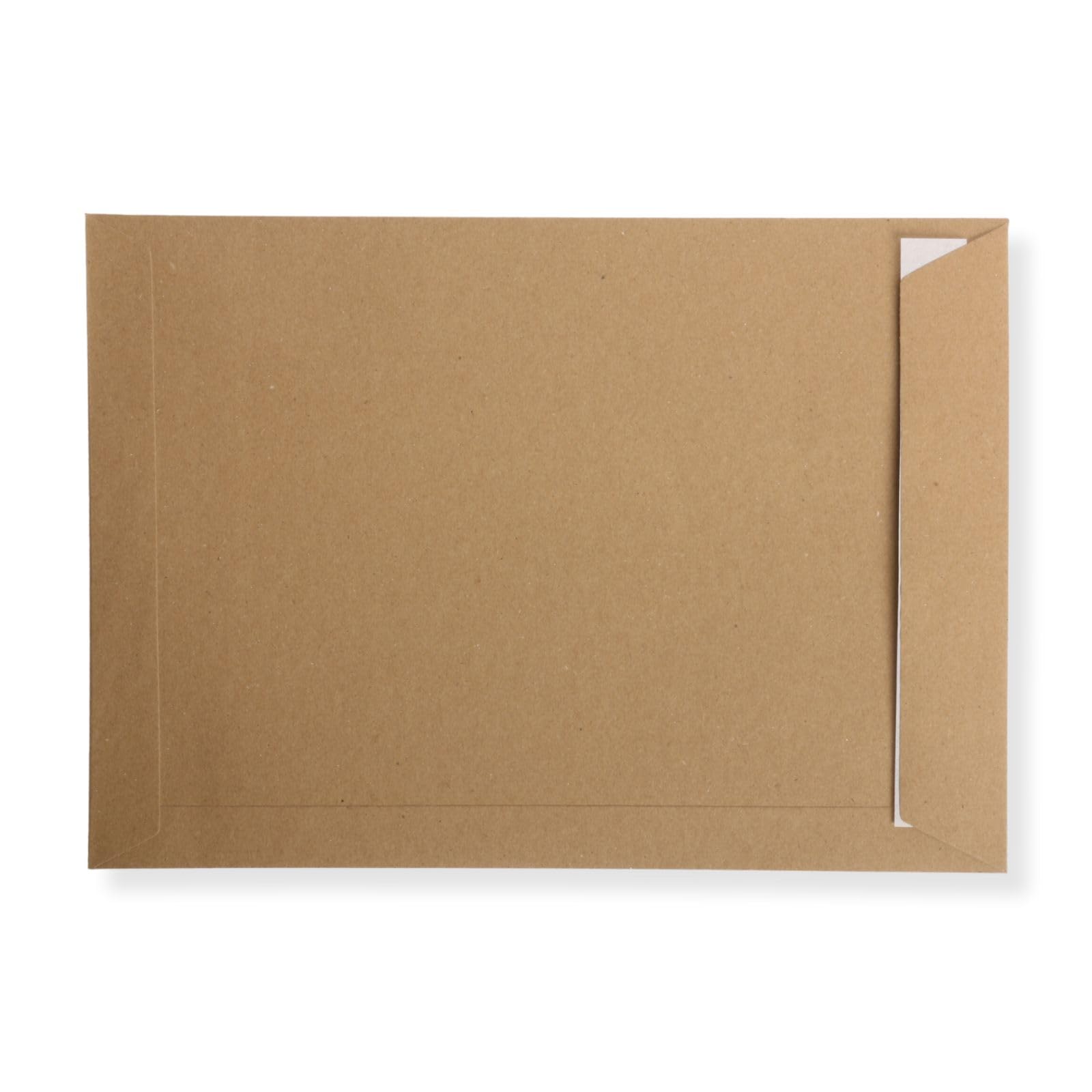 500 St. Versandtaschen extra stark 120 gr. DIN A4 C4 braun ohne Fenster Kuvert Haftklebend Briefumschläge HK