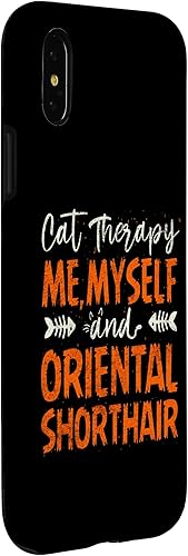 Miniatura 3 de Funda para iPhone XXS Me, Yo y Oriental Shorthair Thérapie Par Les Chats