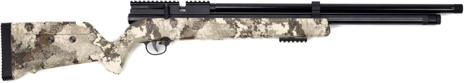 Barra 1100z Gen 2 PCP Air Rifle – .22 or .25 Caliber, 1000 FPS, Side Lever Action