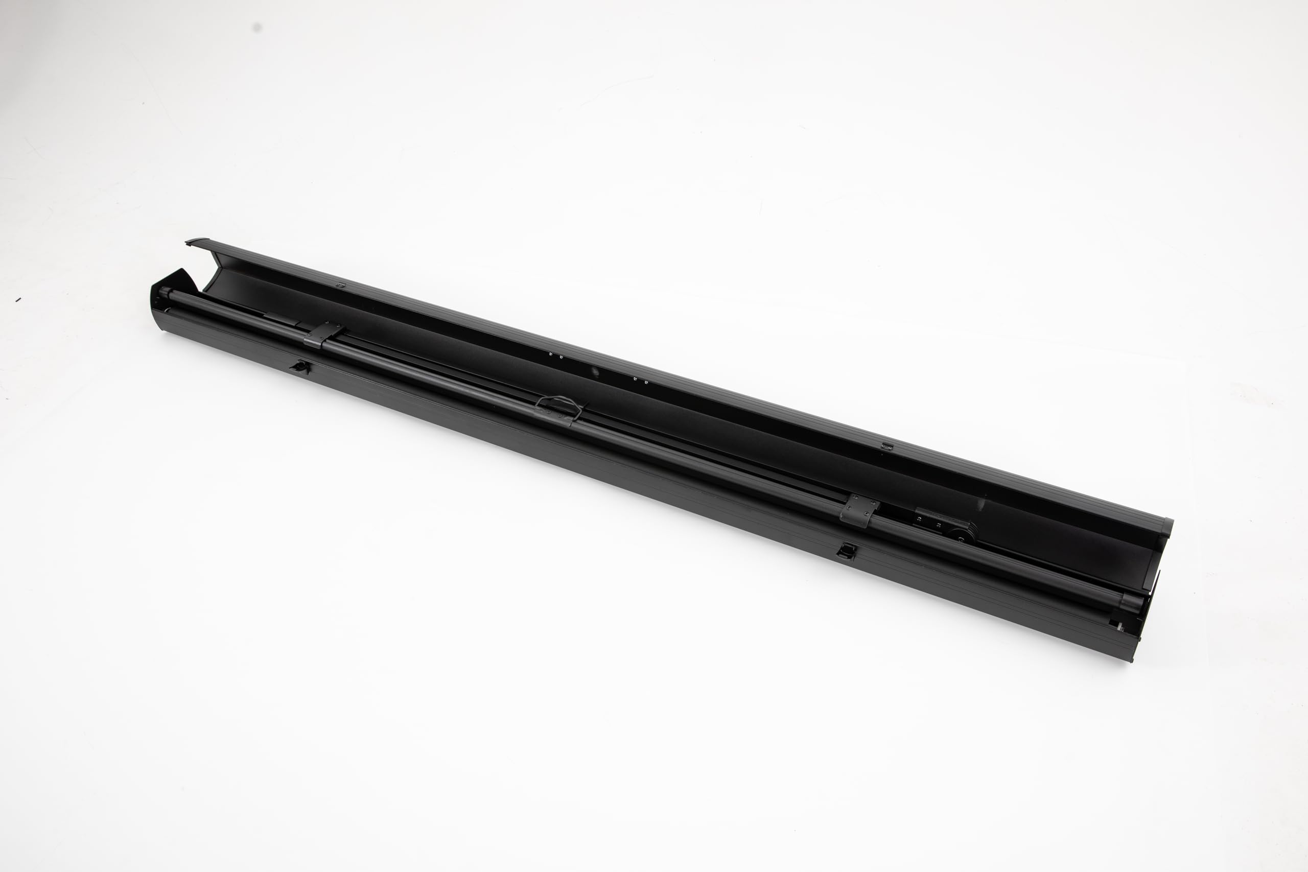 Schermo di proiezione da pavimento portatile da 80 pollici, altezza regolabile, 16:9, schermo di luce diurna in fibra di vetro bianca con fattore di rinforzo 1,2 x per 4K/8K HDR, home theater