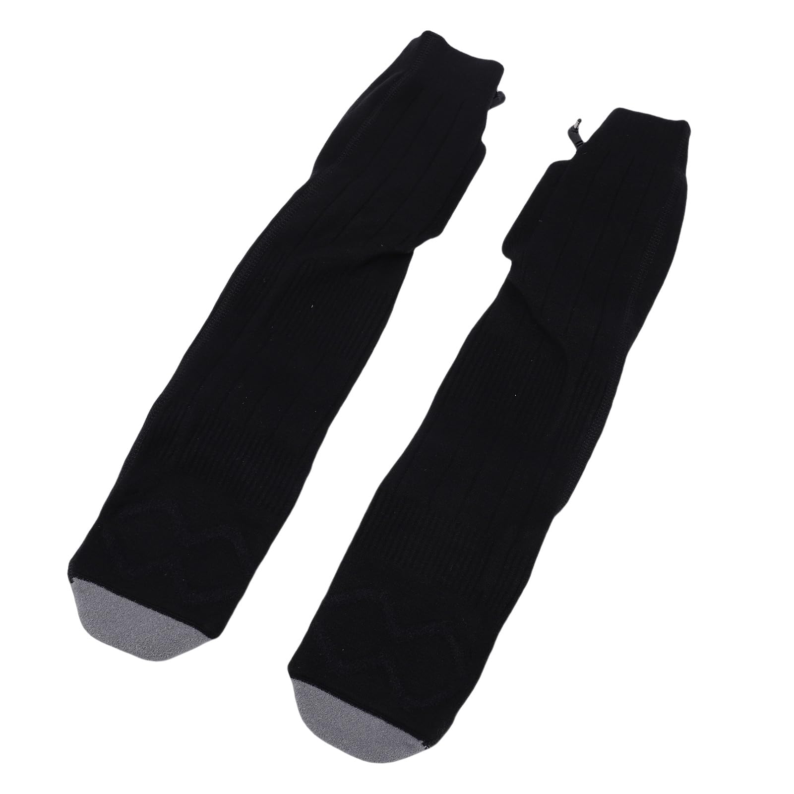 Chaussettes Chauffantes Rechargeables Niveaux de Chauffage Réglables pour Le Ski Camping Pêche équitation Noir