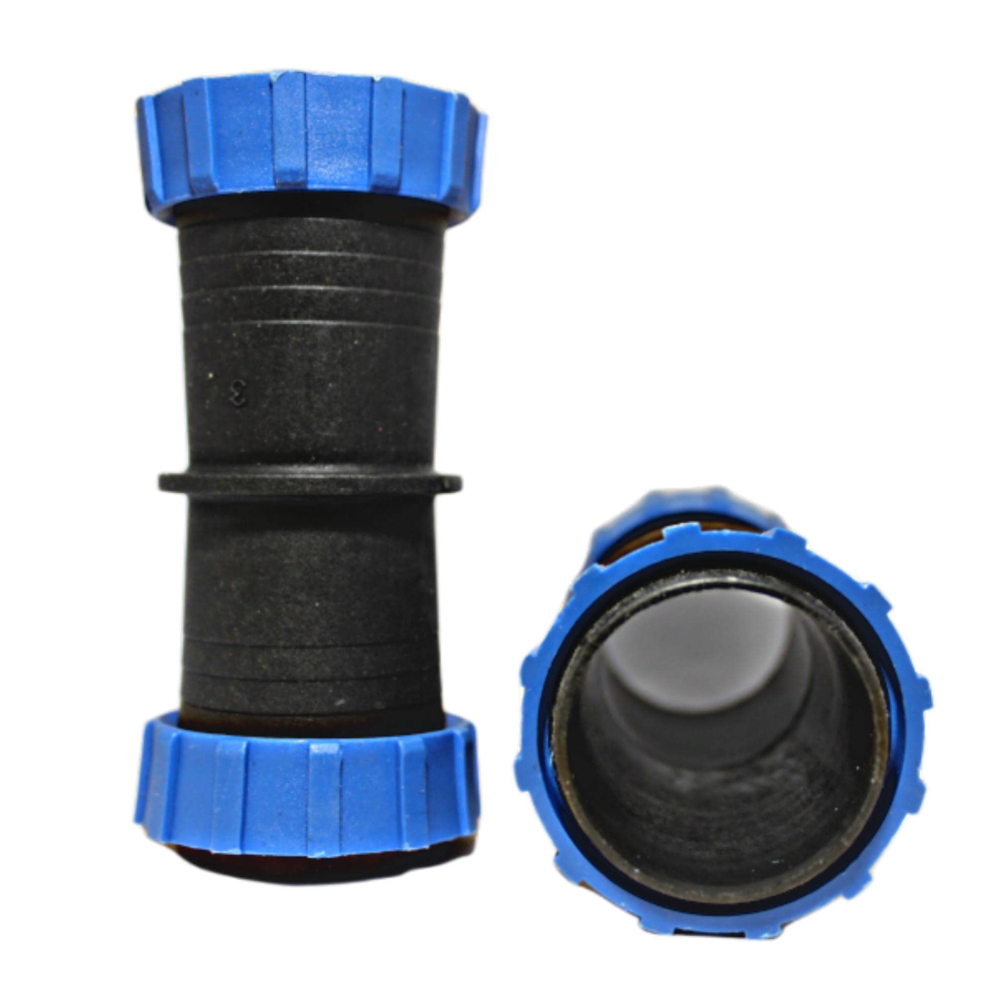 Grassland®Grassland® Rain Pipe Connector/Joiner 40mm for Rain Pipe Drip Irrigation Fittings 40MM RAIN Pipe Accessories -Connector (40MM Joiner, 5)