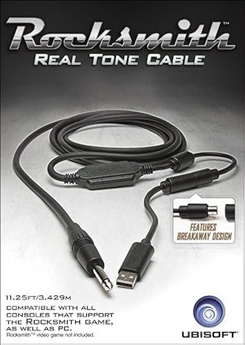 Cable de Tono Real Ubisoft Rocksmith para Ps3, Xbox 360, Pc *Nuevo*