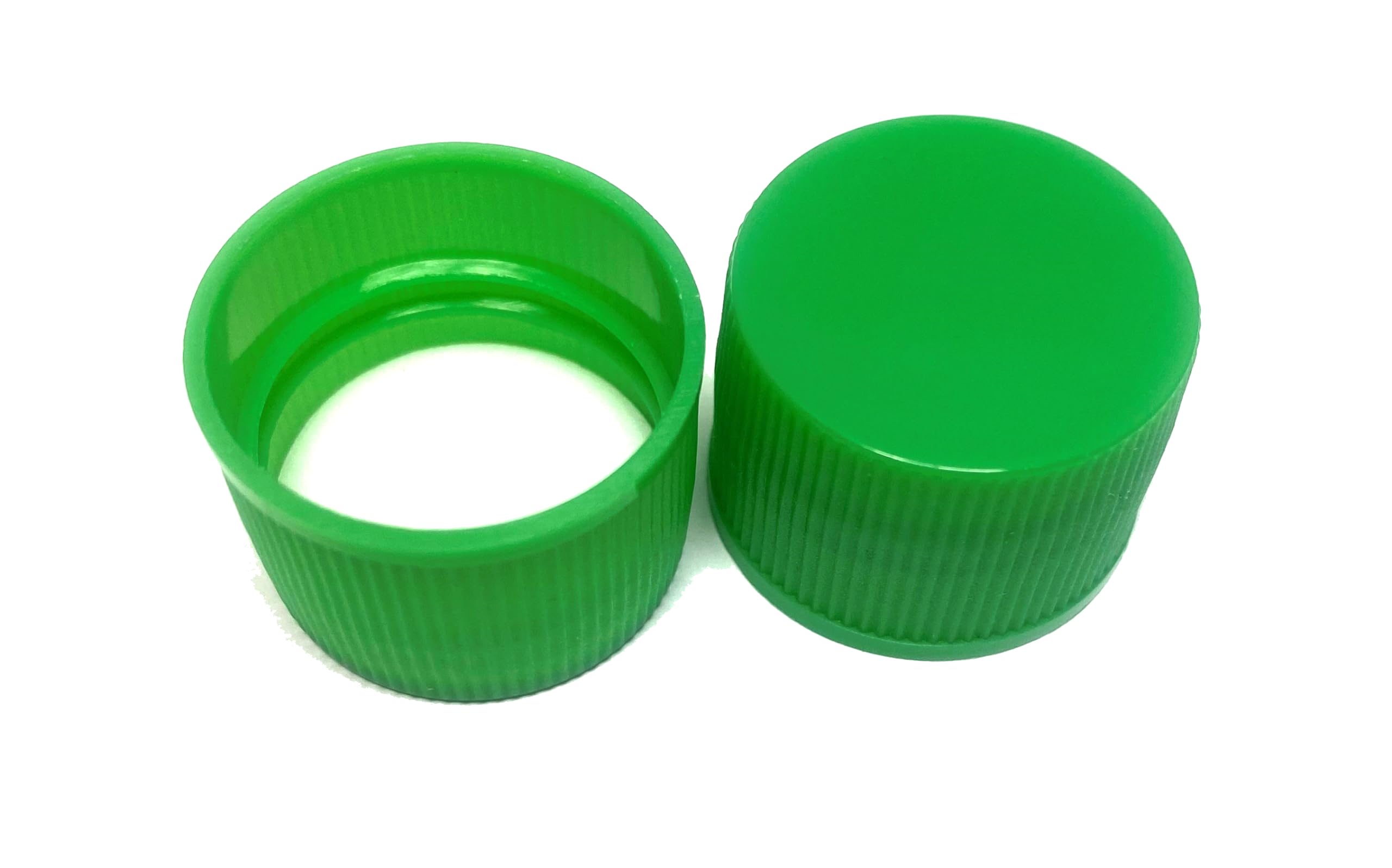 Pumpsy Concepts 24/410 Plastic CT Cap w/With PE Food Grade Foam Liner (Pack of 12) (Green)