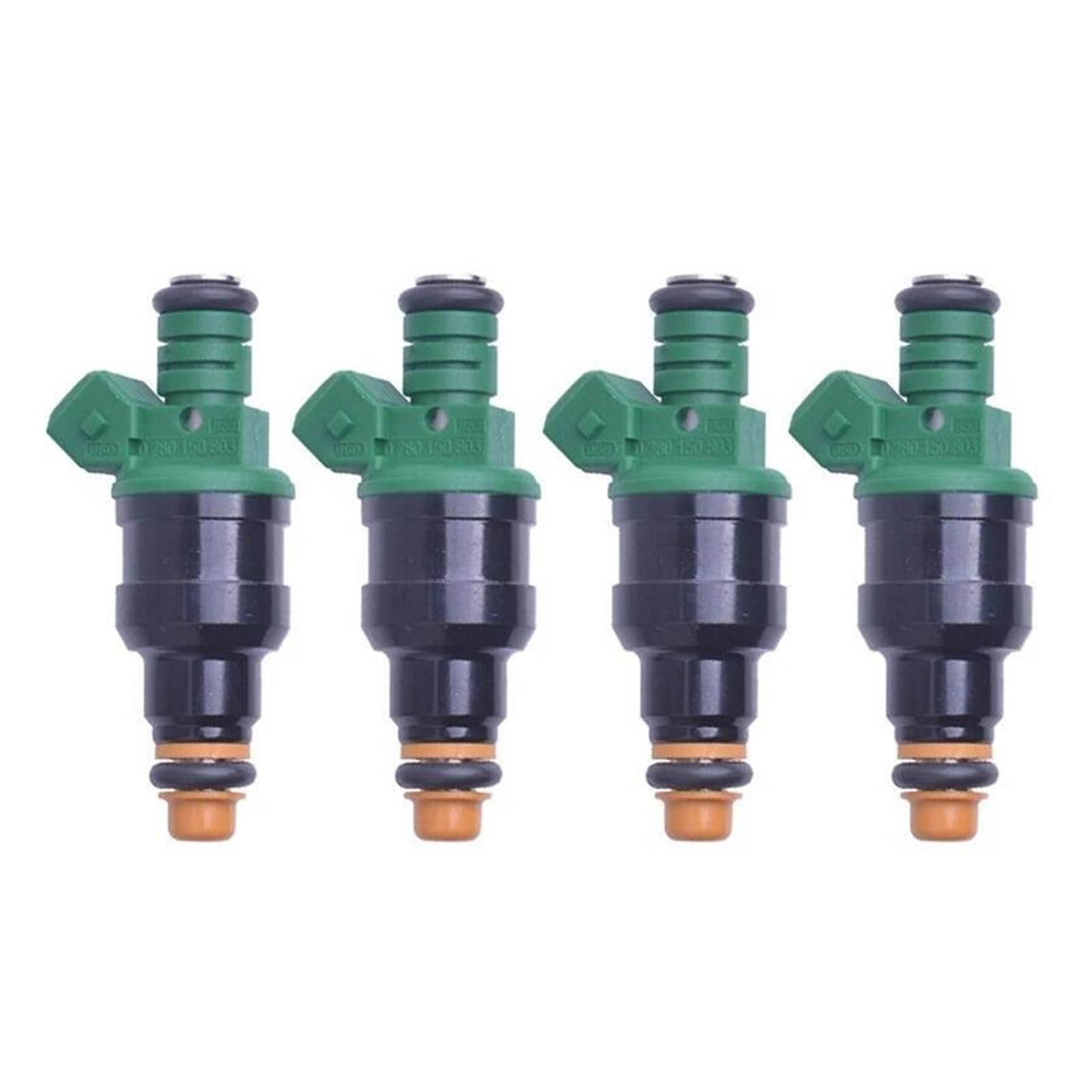 for Sierra for Escort for Cosworth 2.0T .5T Green 84-95 95160611000 Injector Nozzle 4 PCS 0280150803 Fuel Injector