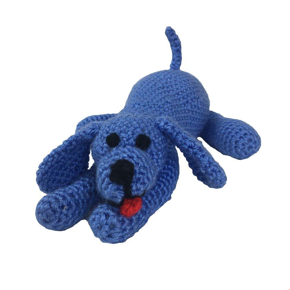 Knitty Critters - Playful Puppies - Berry Blue