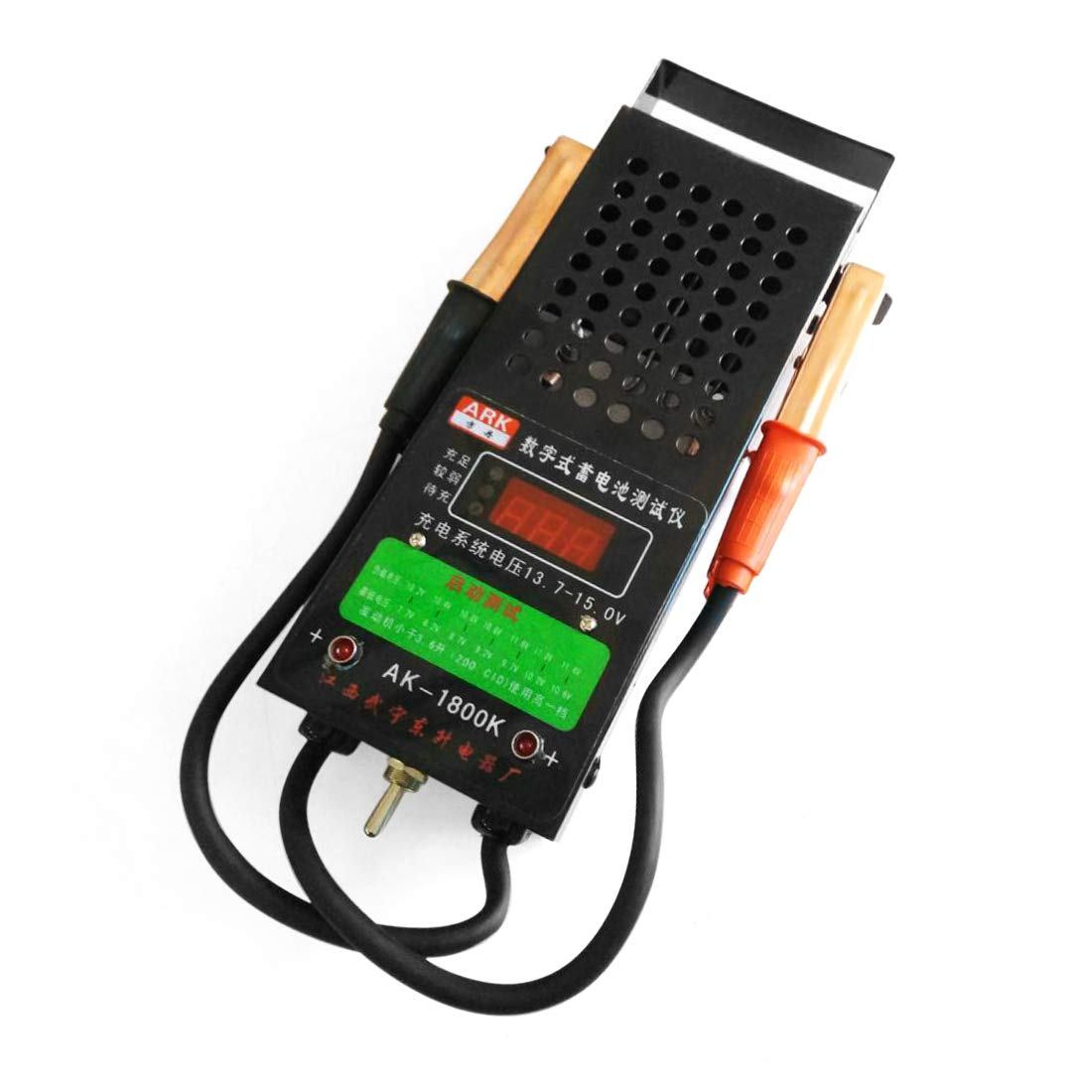 Ruilogod Mostra 2V 6V 12V Auto Car digitale batteria da Maintainer Tester 100A