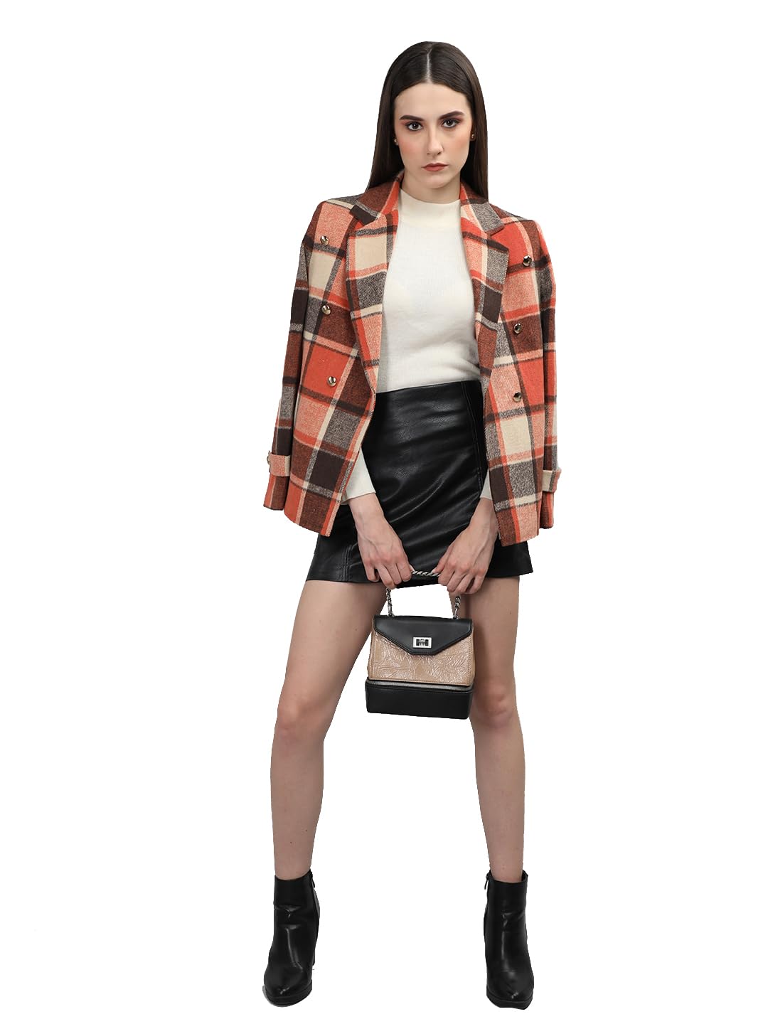 chkokko Women PolyCotton Winter Wear Short Coat-picture-10