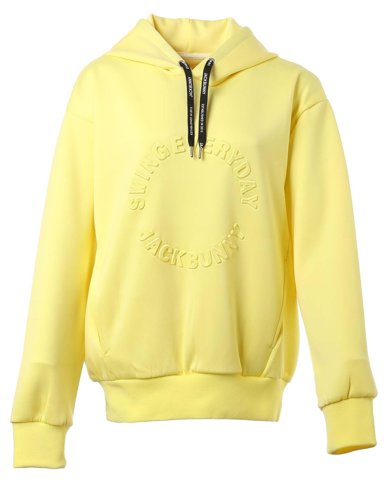 JACKBUNNY イエロー パーカー　ダンボール　裏起毛　冬　サイズ4 M Amazon.co.jp: [ジャックバニー] レディース 長袖 パーカー