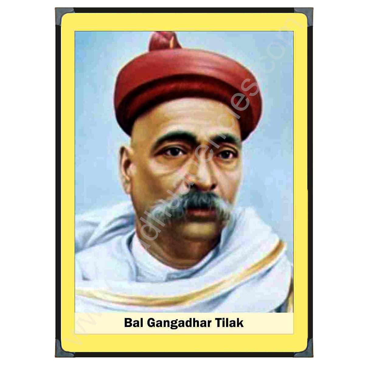 Buy Bal Gangadhar Tilak Photo 8mm Wood and Glossy Beading Photos Frames