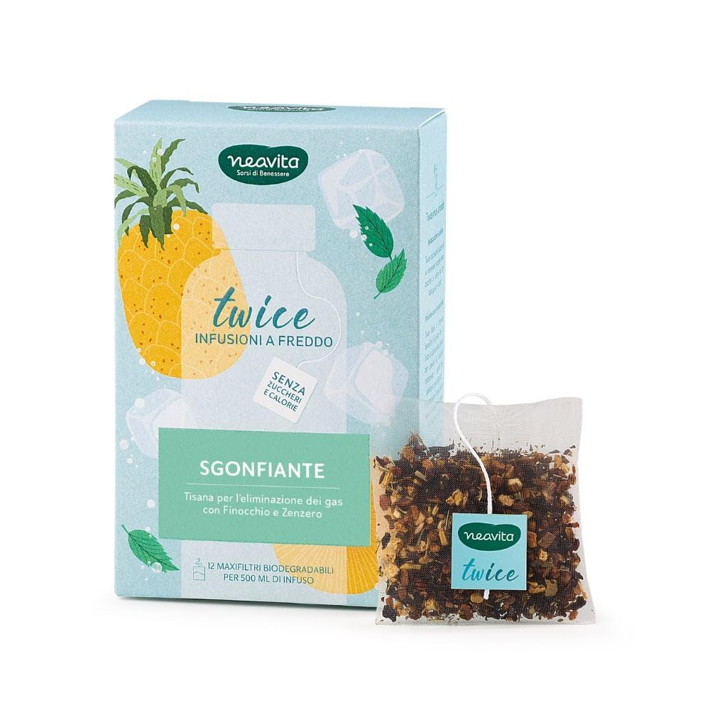 Neavita Twice Sgonfiante maxi filtro infuso a freddo