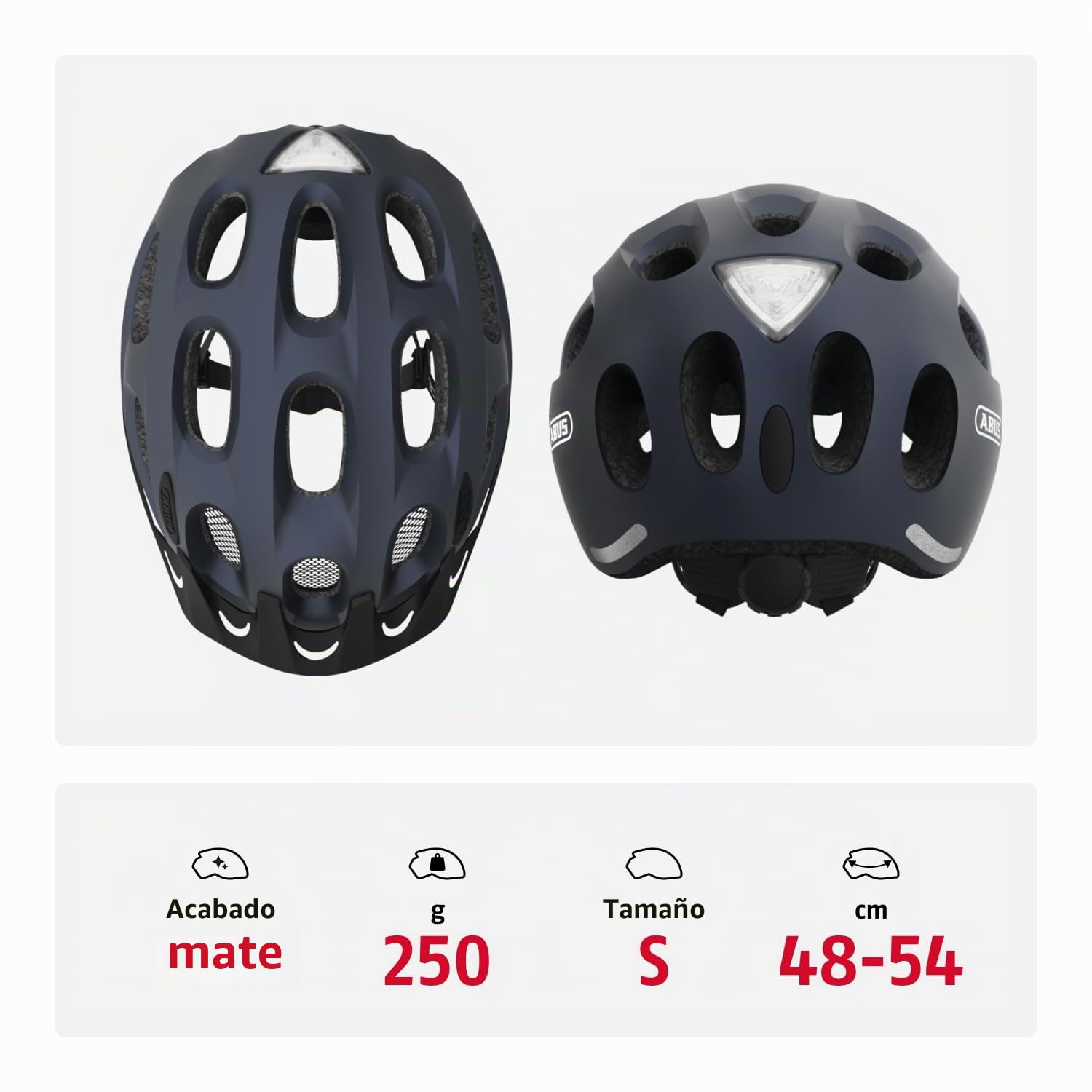 ABUS Youn-I Ace City Helmet - Modern Bicycle Helmet for Daily Use - for Women and Men