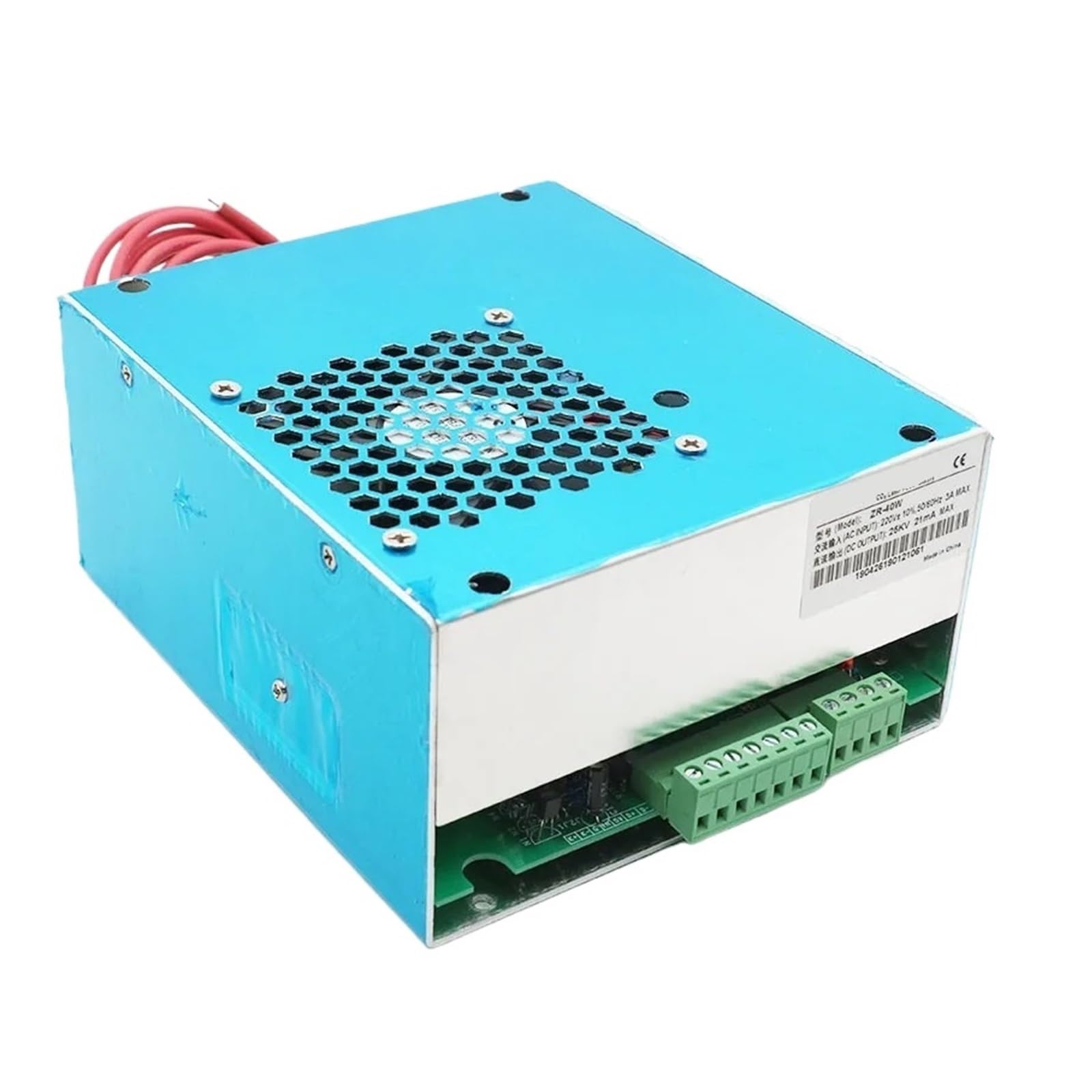 Alimentation Co2 40w ZR-40WA haute tension gravure précise 220V