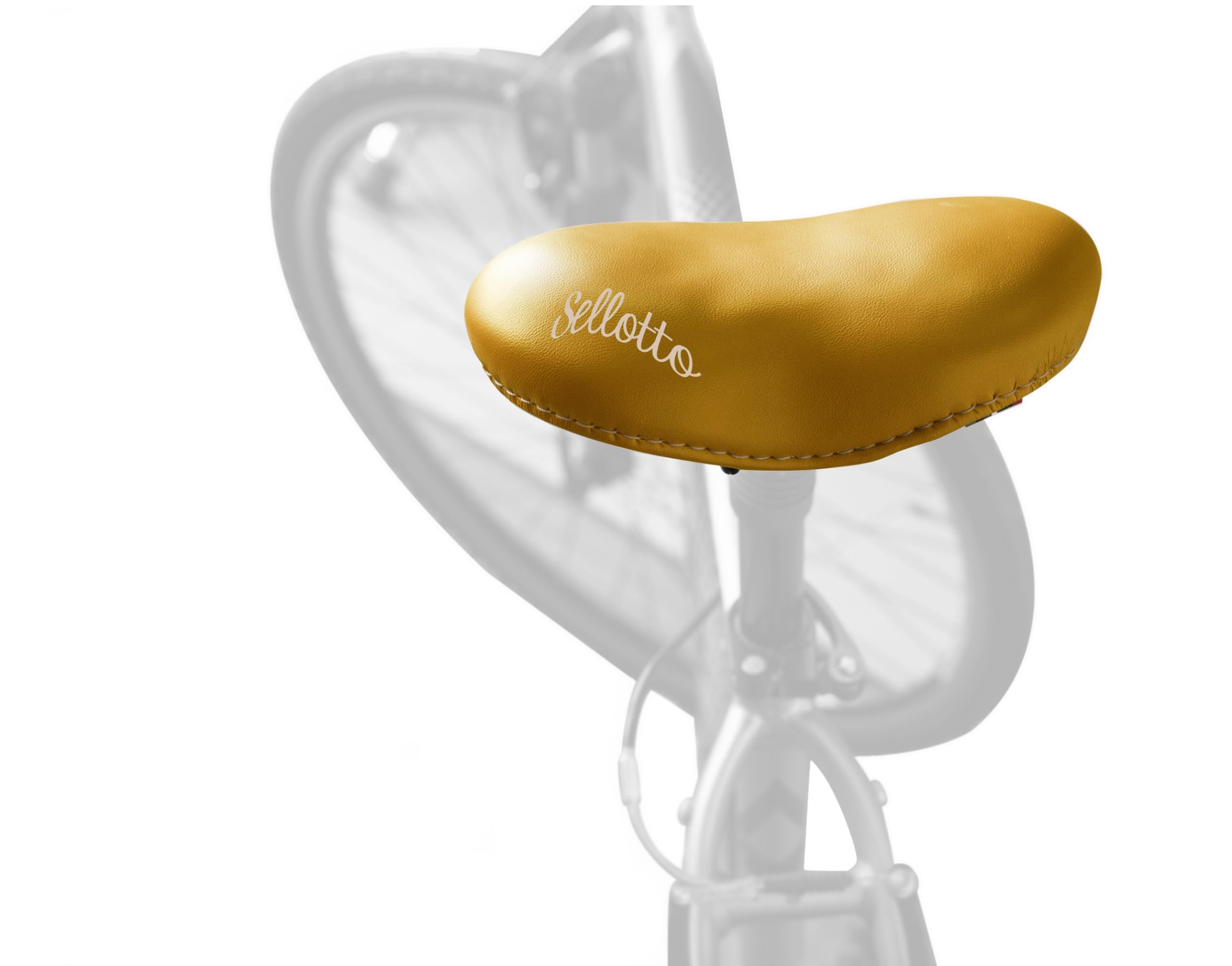 SellOttO Amico – versione B1 standard - Sella comoda e anatomica in gel, antisfregamento per donna, ideale per city bike ed e bike